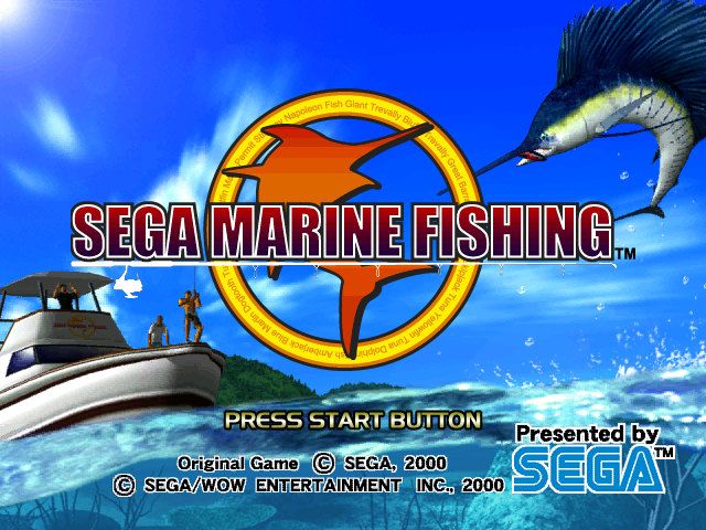 Sega Marine Fishing screenshot 3 for Sega Dreamcast